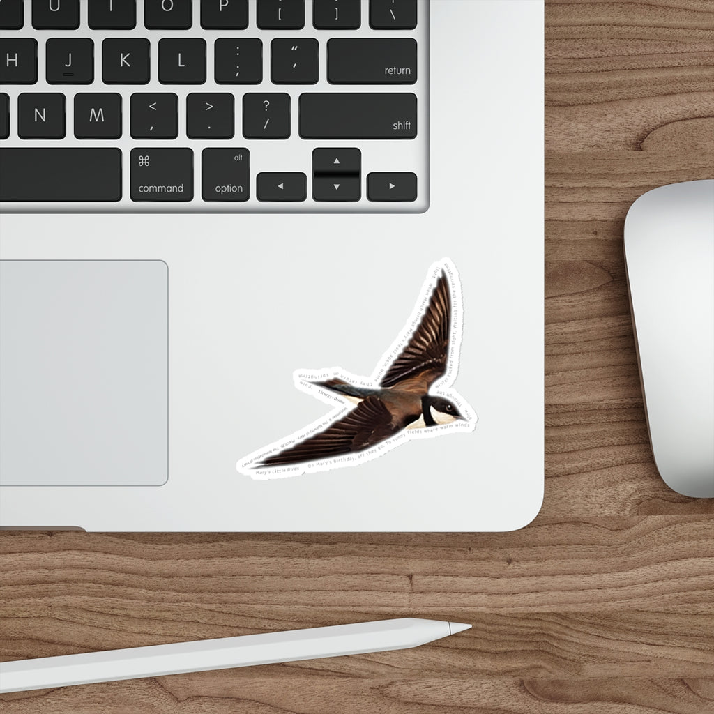 Mary’s Little Birds Sticker | Die-Cut Stickers |  Liturgy + Home