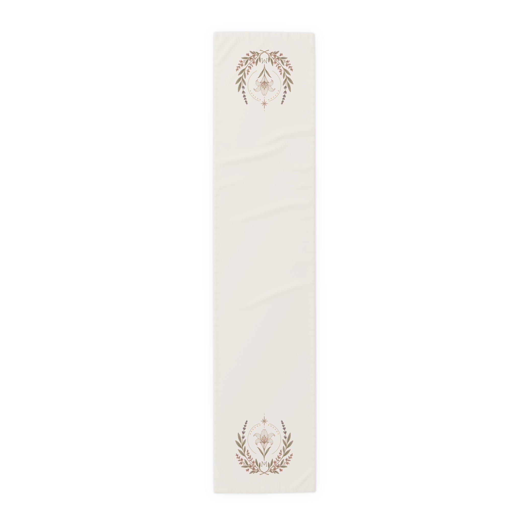 Marian Feast Emblem Table Runner (Cotton, Poly)