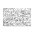 36x24 Great Big Feast: Fall Church Year Coloring Poster | September–November | Liturgy + Home