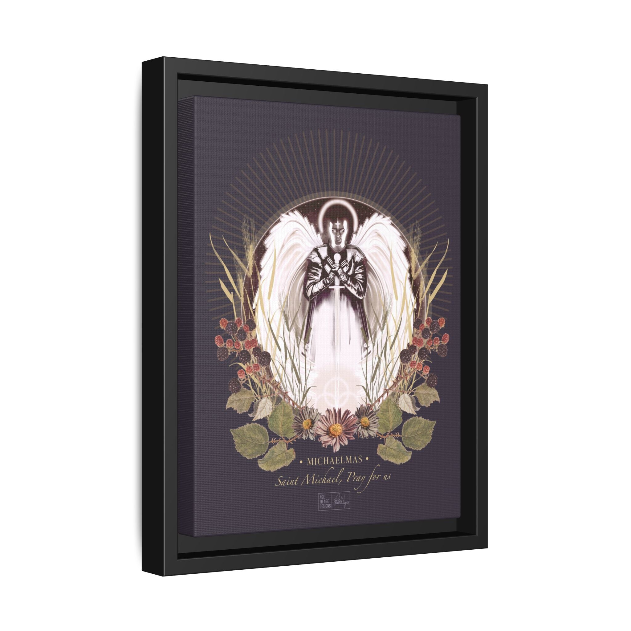 Saint Michael the Archangel | Michaelmas Sacred Art Print