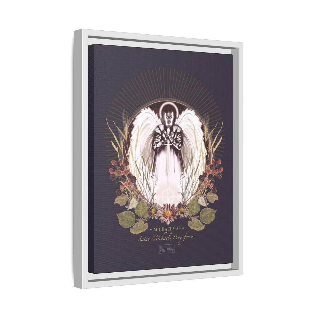 Saint Michael the Archangel | Michaelmas Sacred Art Print