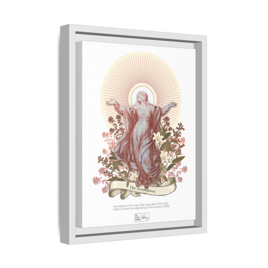 The Assumption Matte Canvas, Framed (Multi-color)