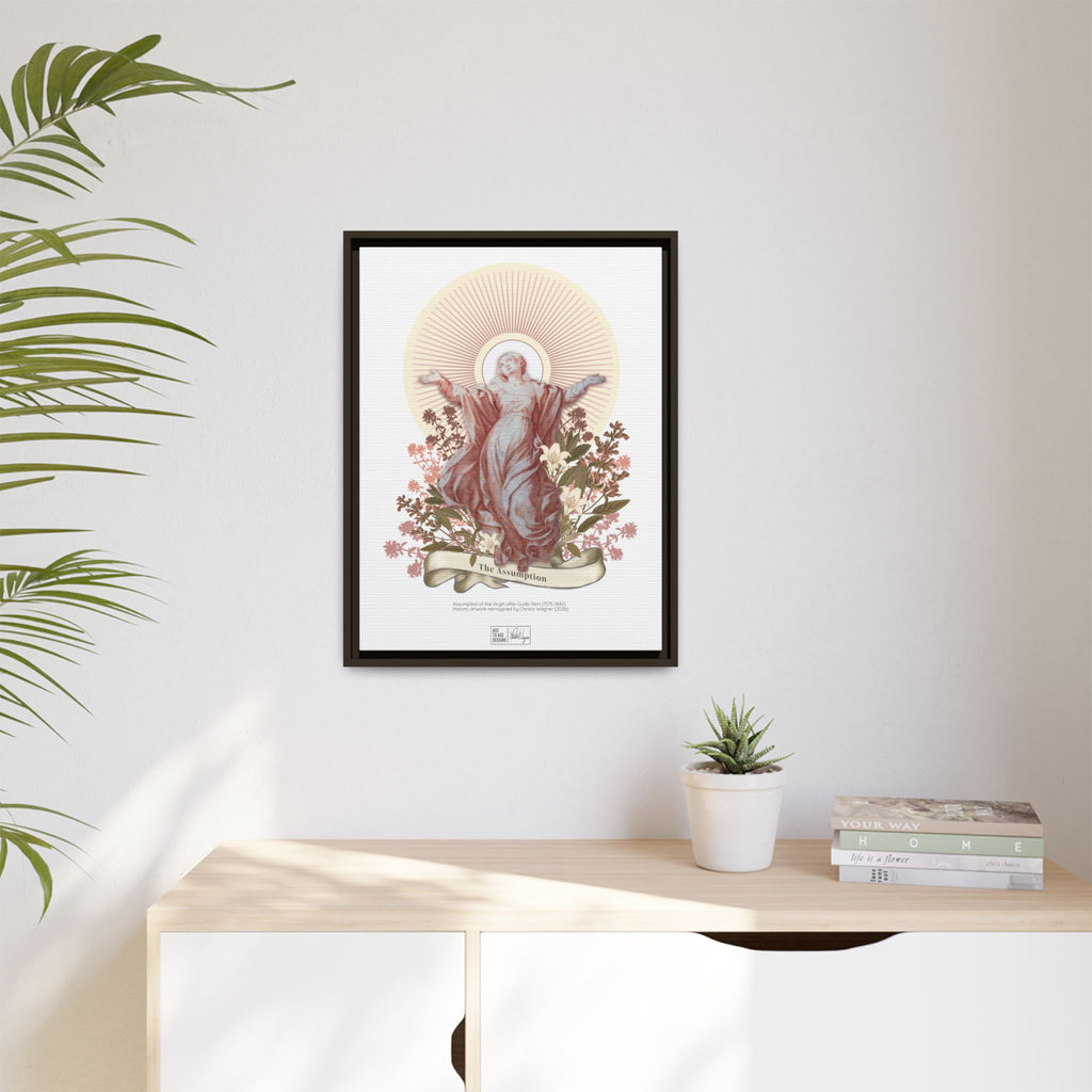 The Assumption Matte Canvas, Framed (Multi-color)