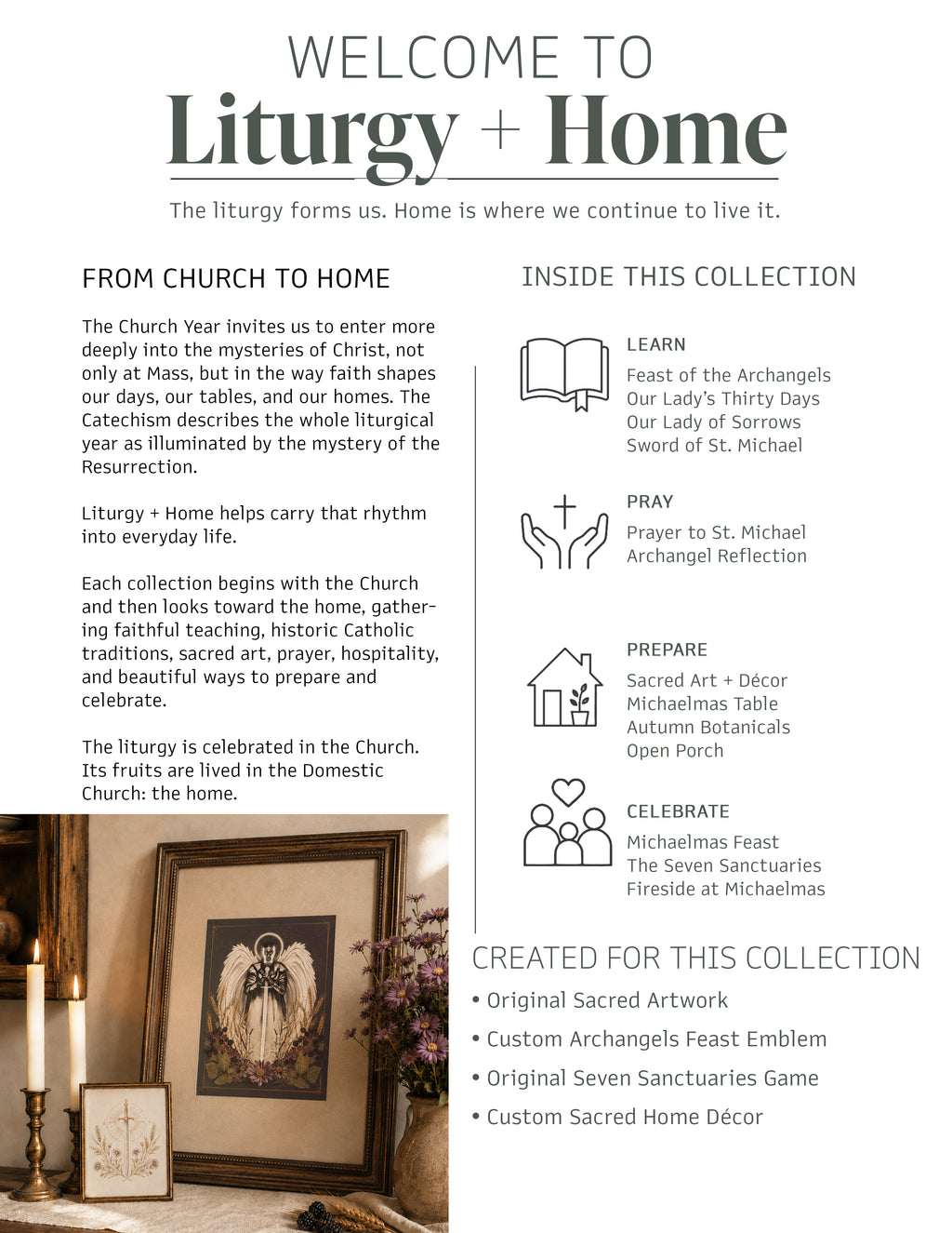 September | Michaelmas — Liturgy + Home Digital Guide