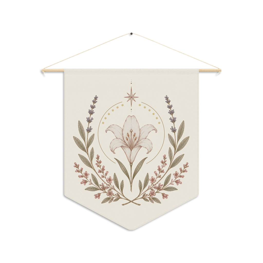 Marian Feast Emblem Pennant