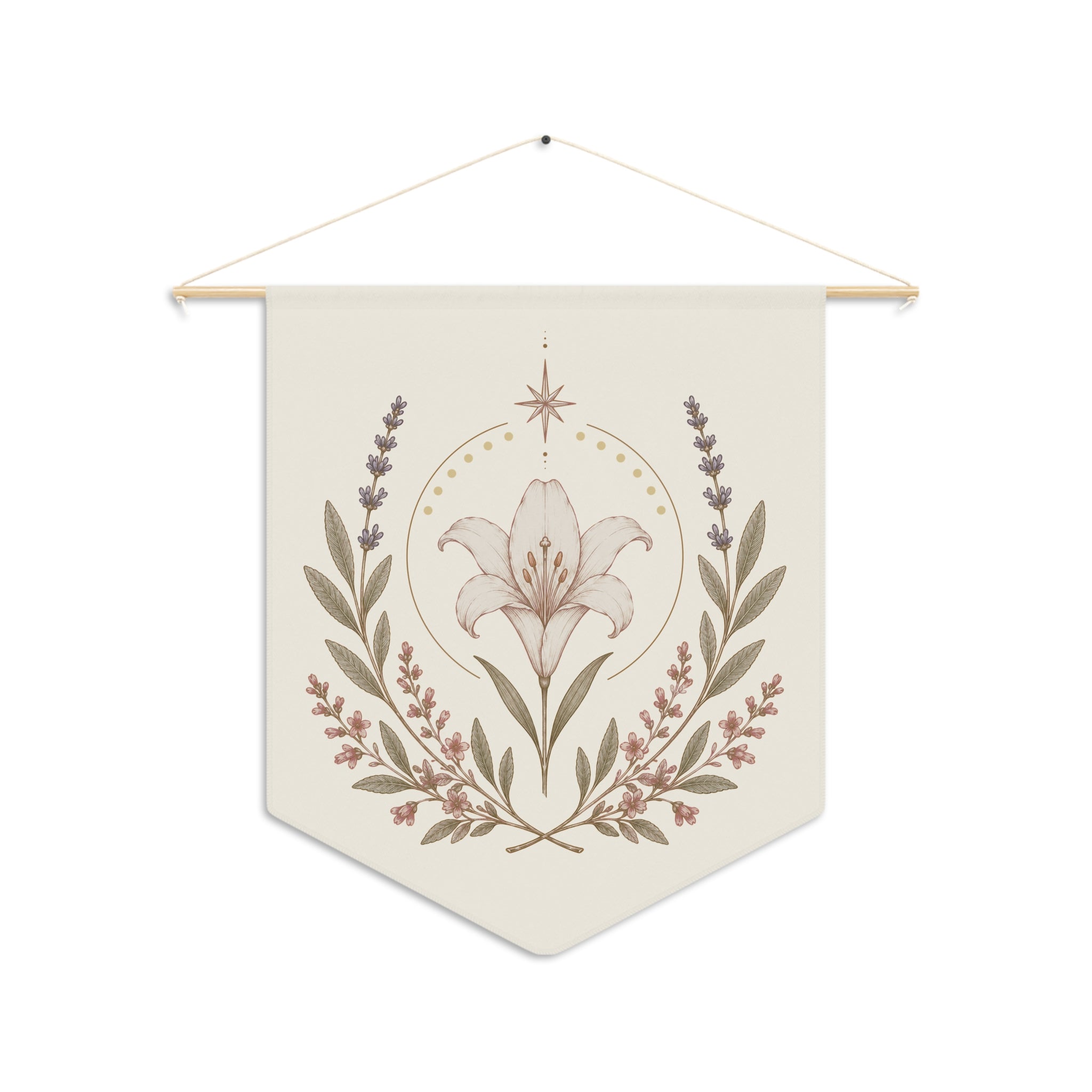 Marian Feast Emblem Pennant