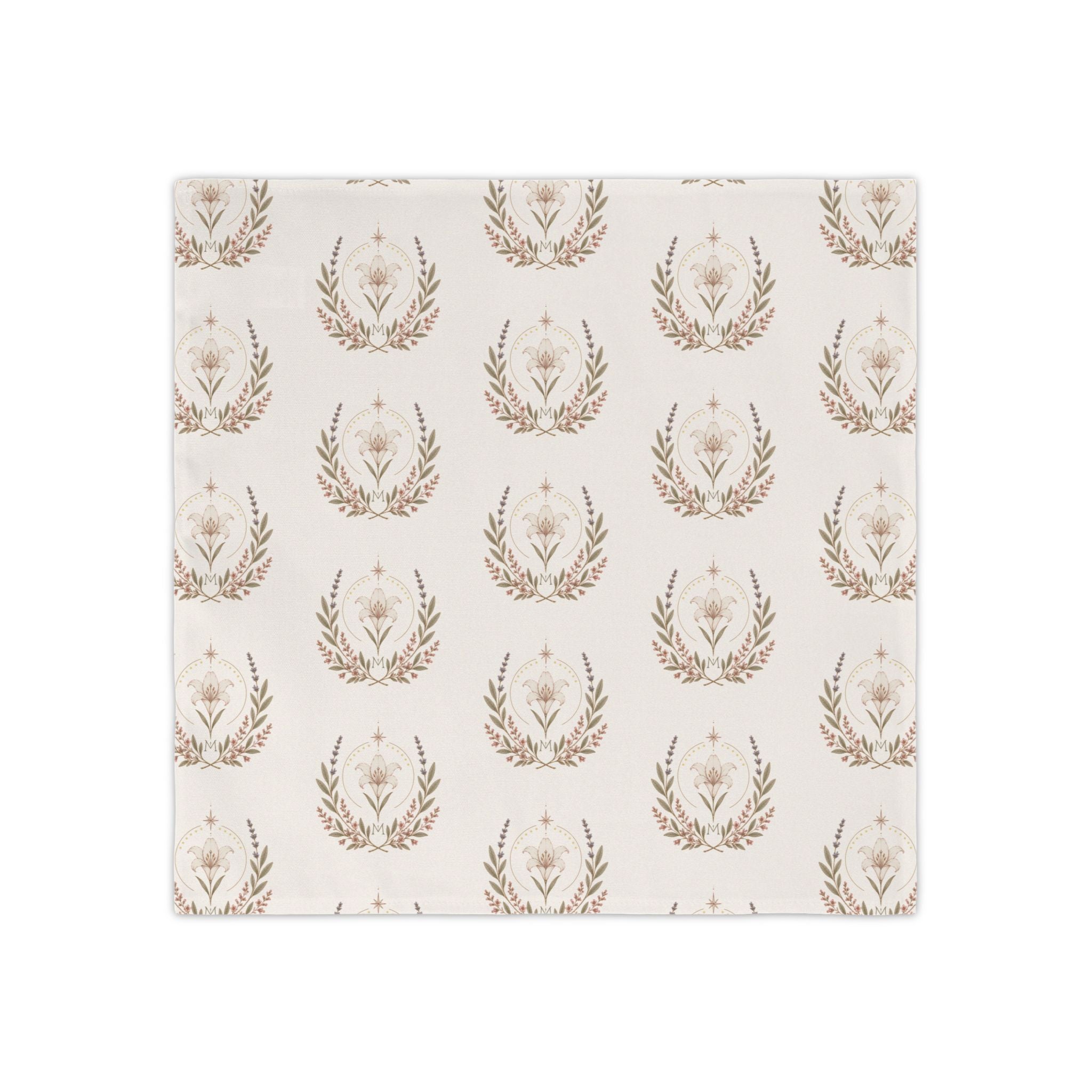 Marian Feast Emblem Napkins, 4-set