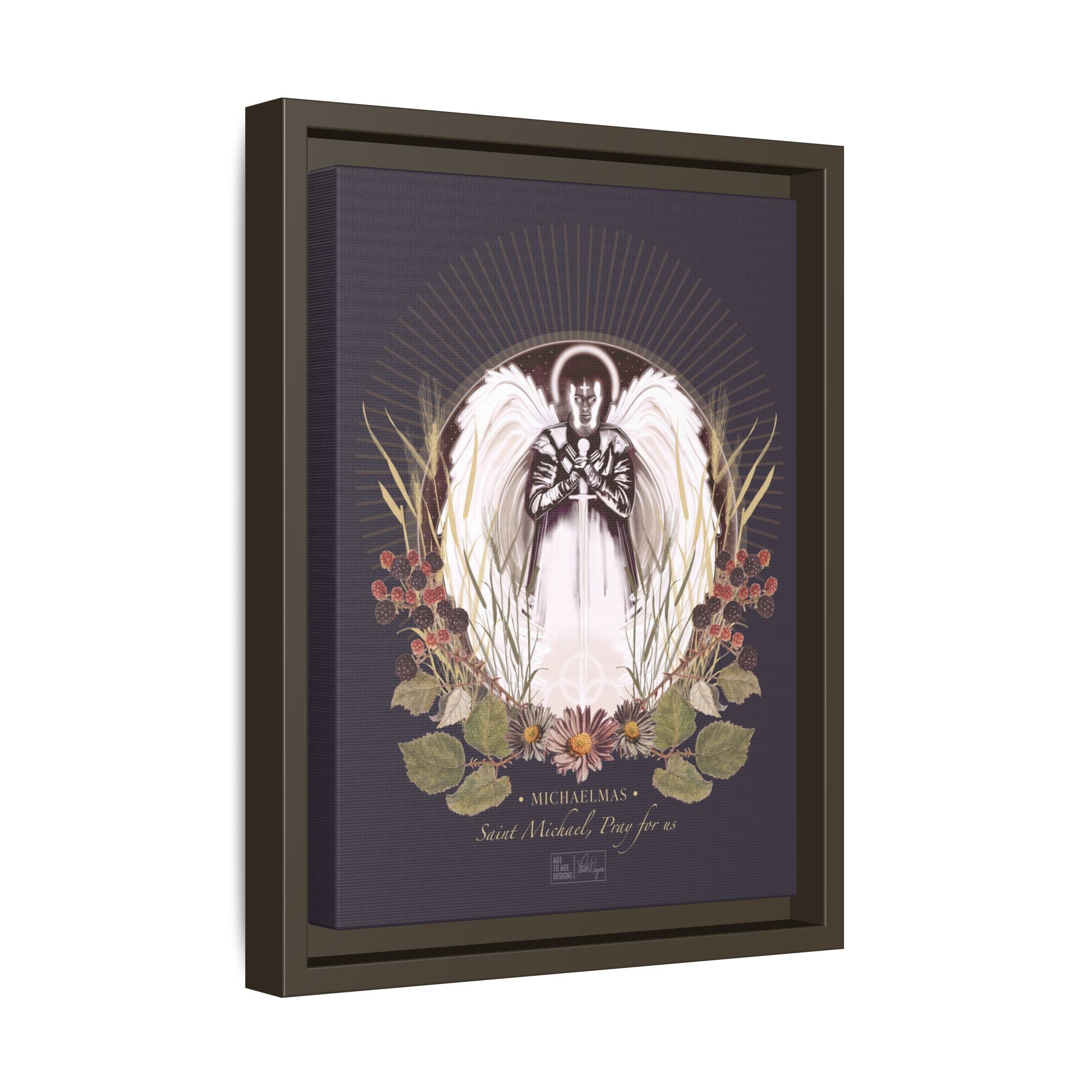 Saint Michael the Archangel | Michaelmas Sacred Art Print