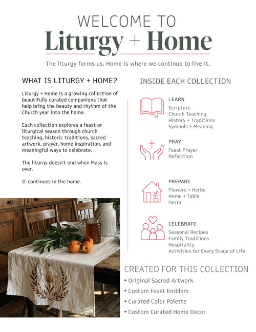 Liturgy + Home August Guide