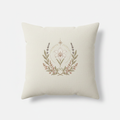 Marian Feast Emblem Outdoor Pillow